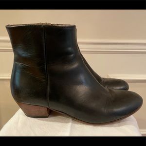 Woman by Common Projects Leather Ankle Boots